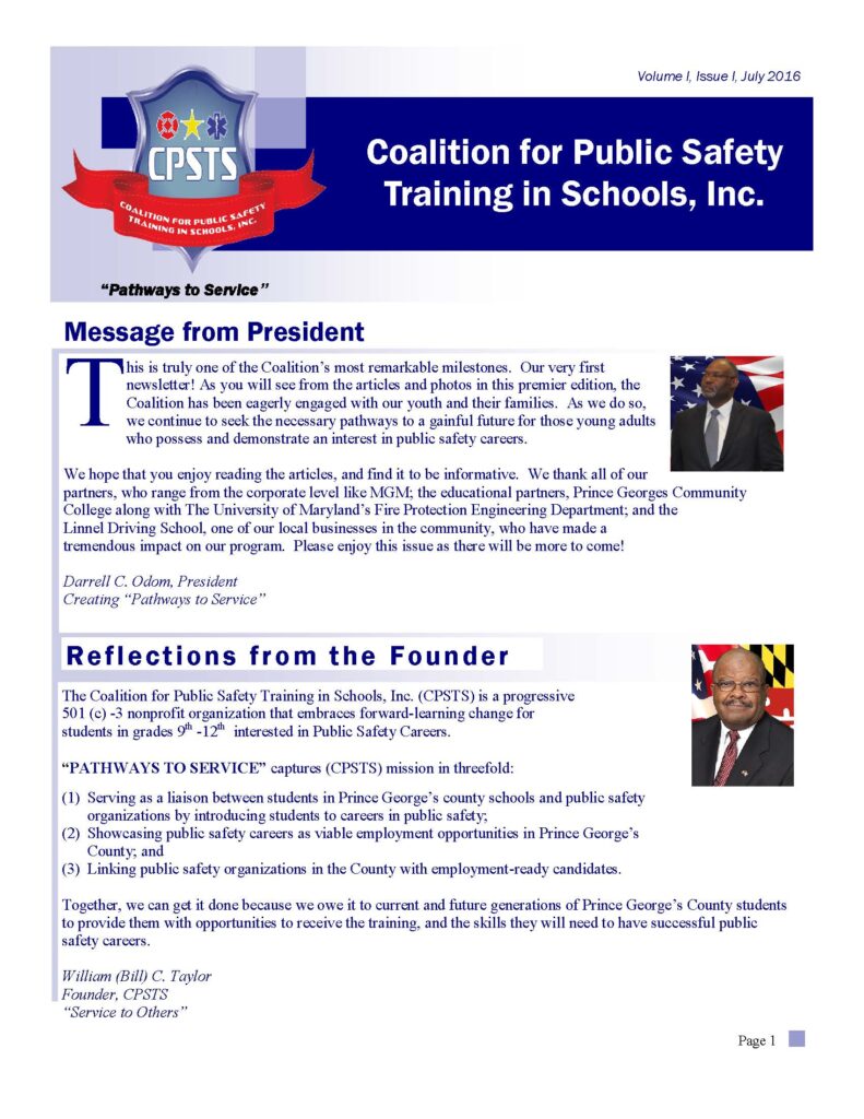 Newsletter Cover