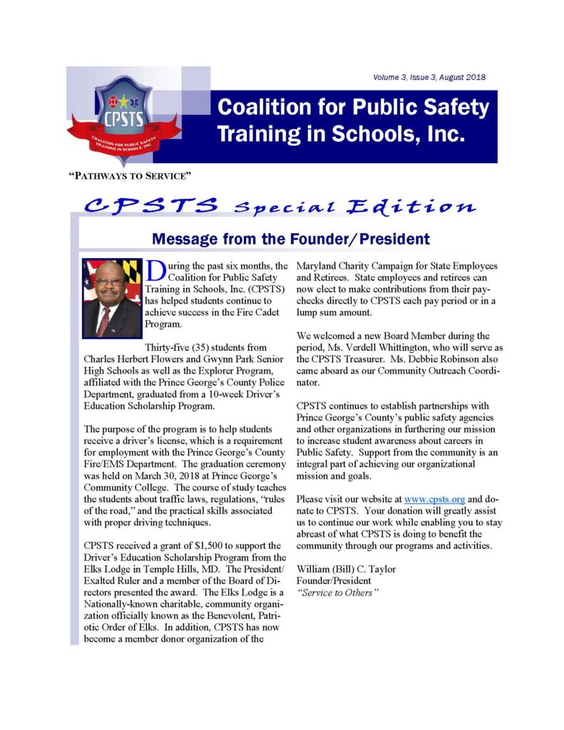 Newsletter Cover