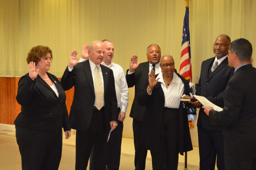 Swearing In Board Members